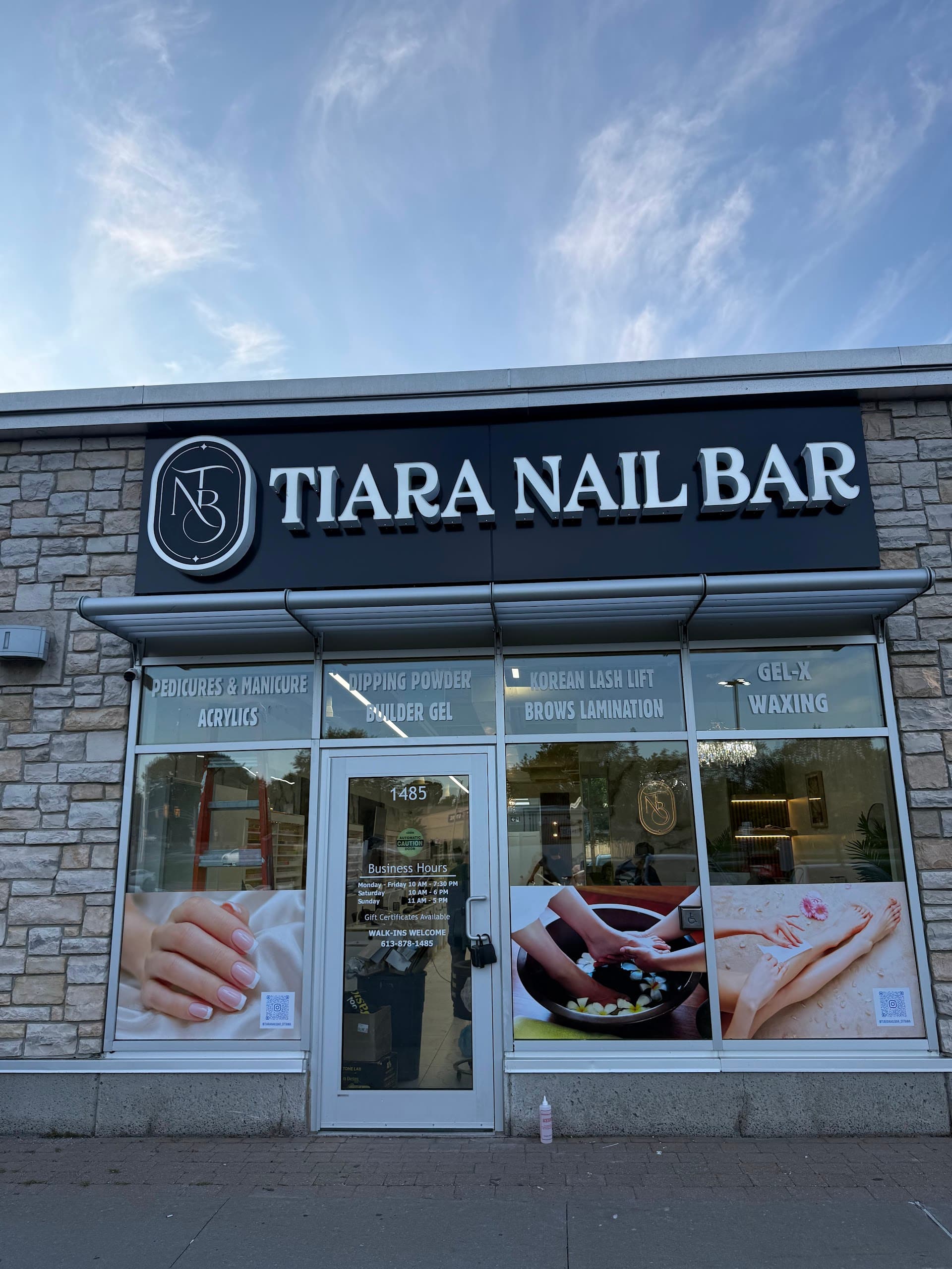 Tiara Nail Bar storefront